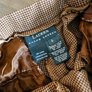VINTAGE | Lauren Ralph Lauren Houndstooth Trousers